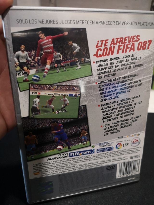 FIFA 08 Platinum - PS2 PAL España