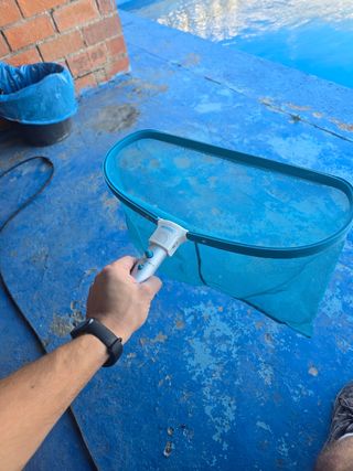 Limpiafondos y recogehojas piscina