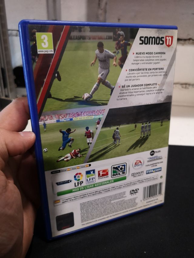 FIFA 11 PS2 PAL - Completo