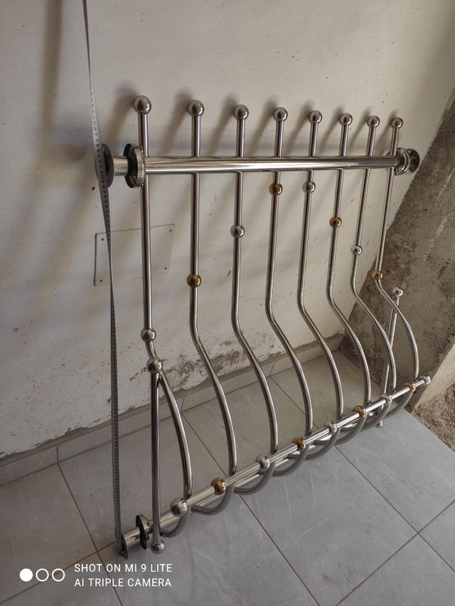 Rejas ventana acero inoxidable