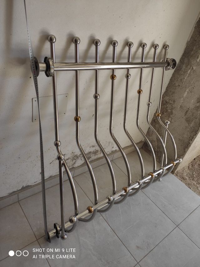 Rejas ventana acero inoxidable