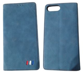 Capa Flip iPhone 7 Plus Azul