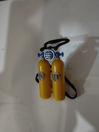 Madelman: Bombona oxígeno vintage