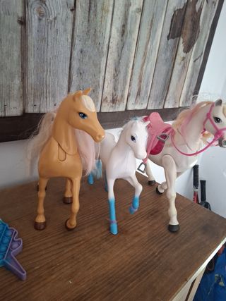 3 Caballos Barbie - Juguetes