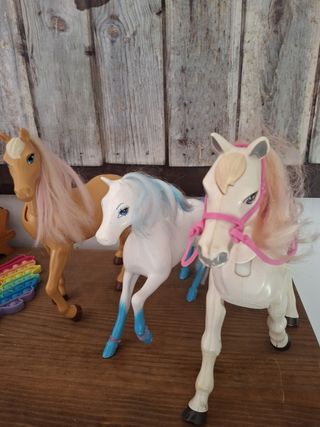 3 Caballos Barbie - Juguetes