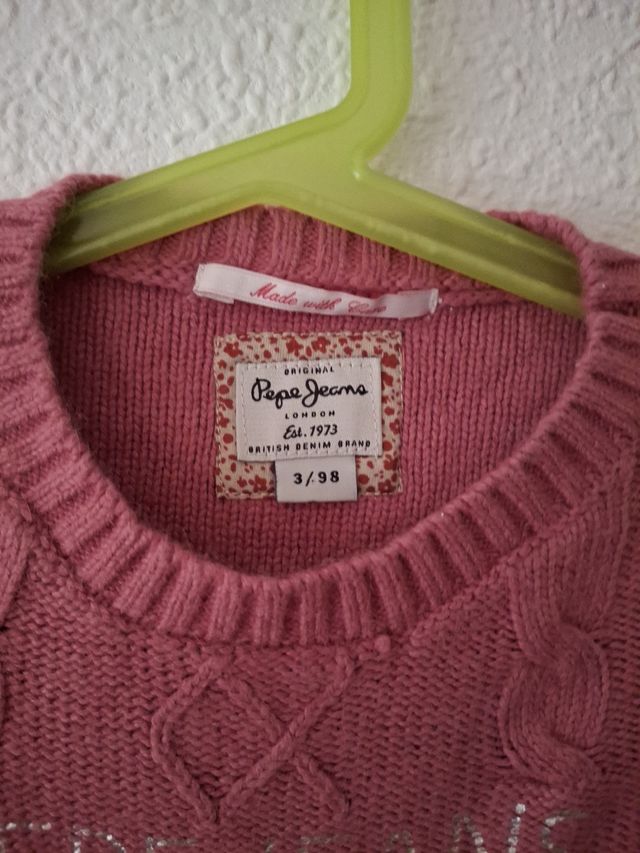 Jersey Pepe Jeans niña 3 años