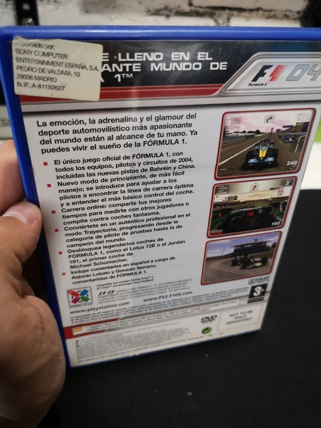 F1 04 PS2 - PAL España