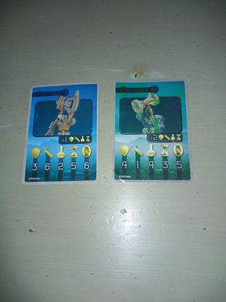 2 Cartas Dragons Megabloks