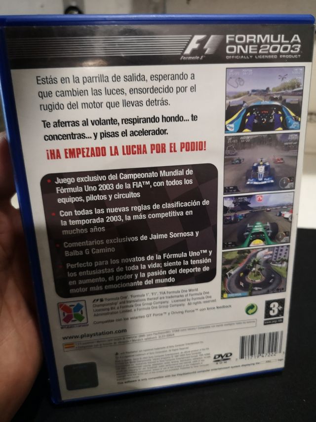 Fórmula 1 2003 PS2 PAL - Completo