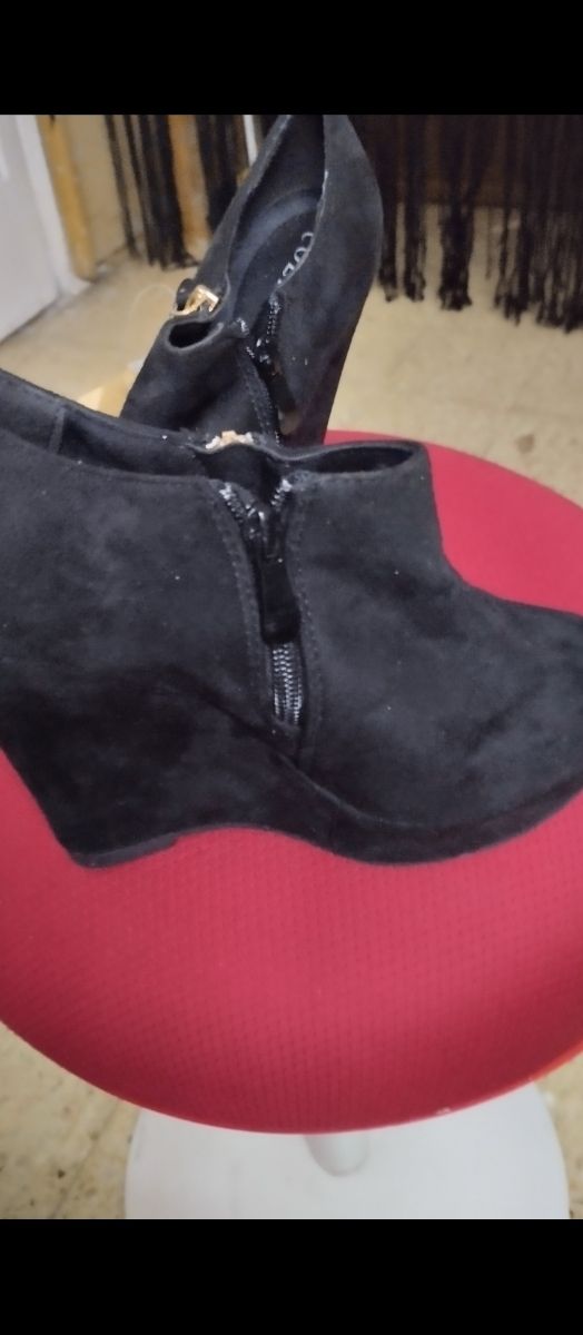 Zapatos COLIRES negros - plataforma