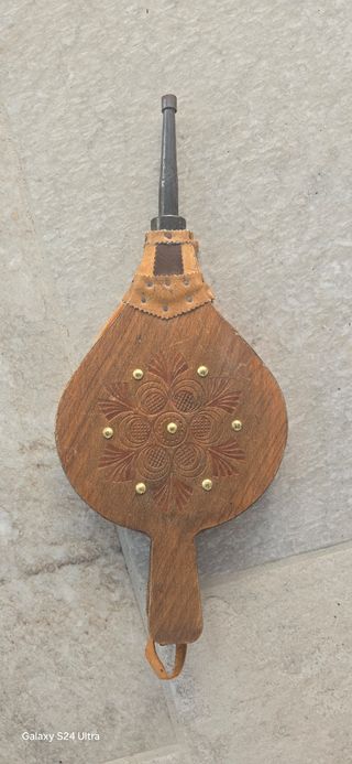 Juego herramientas chimenea + fuelle