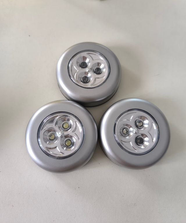 Luci LED adesive - 3 unità