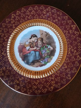 Piatto decorativo vintage