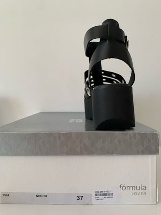 Sandalias plataforma Fórmula Joven