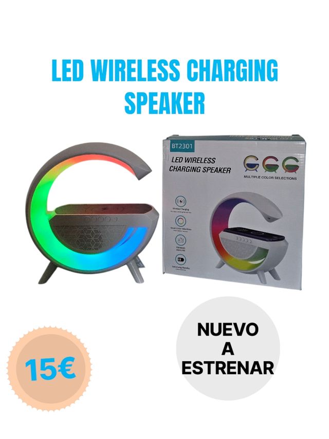 Lampara Altavoz LED inalámbrico BT2301 bluetooth