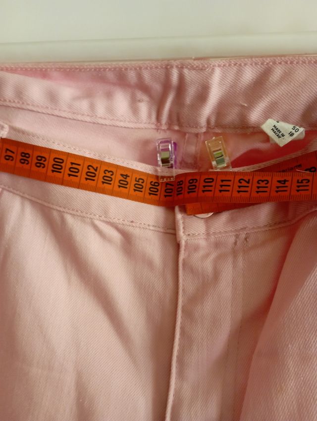 Pantalones Rosa Chicle.Talla 50.