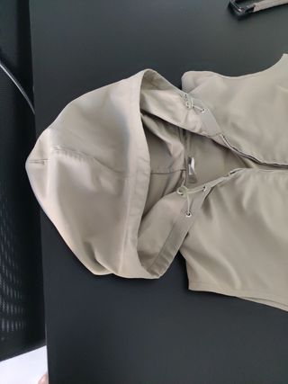 Completo sportivo beige: gilet + pant.