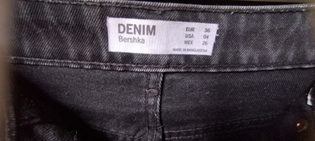 Mini Falda Vaquera Negra