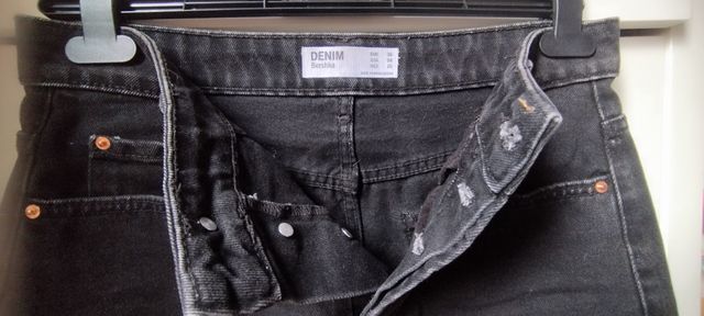 Mini Falda Vaquera Negra