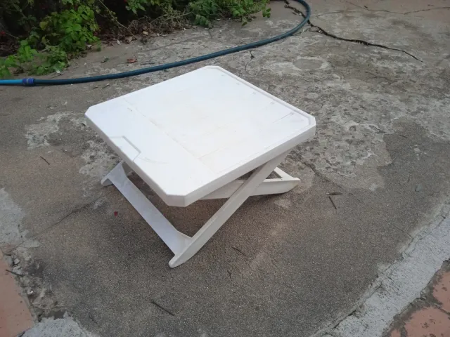 Tumbona con colchon+mesita