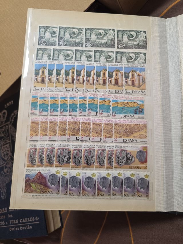 Sellos España 70s-80s. Lote de sellos.