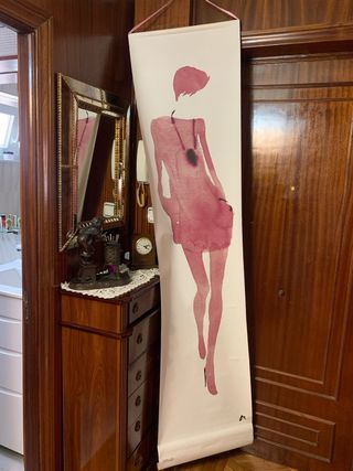Cuadro grande mujer estilo acuarela
2 m x 050