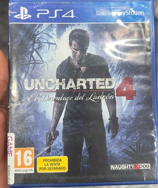 Uncharted 4 PS4 (PlayStation 4)