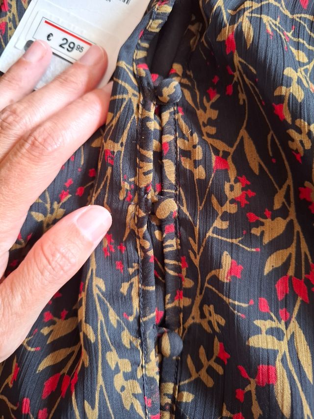 Vestido Zara S - Flores