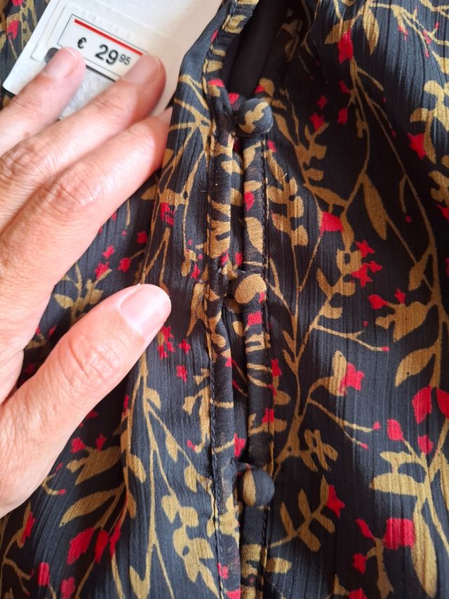 Vestido Zara S - Flores