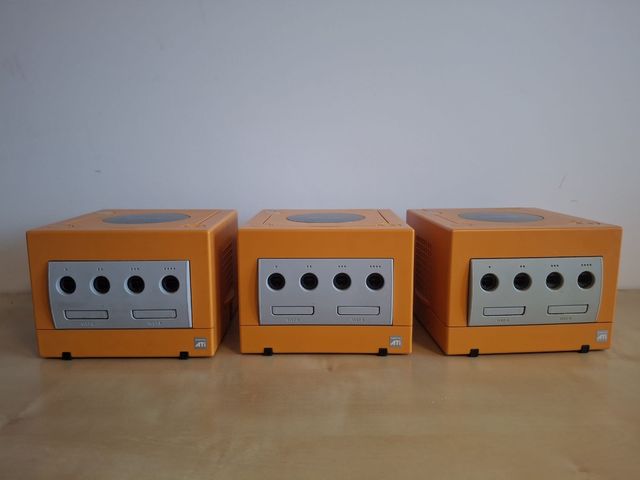 3 x Nintendo GameCube - Naranja