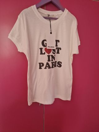 Camiseta pull and bear nueva 