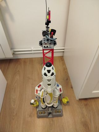 Cohete Playmobil Space 9488 + 9490 + 9491