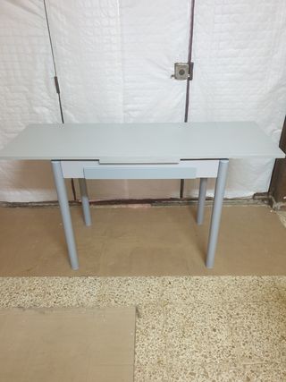 Mesa cocina extensible gris