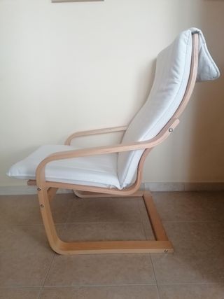 Silla  Mecedora Ikea beige