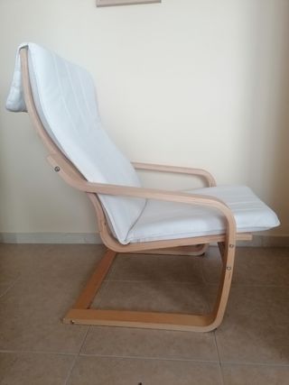 Silla  Mecedora Ikea beige