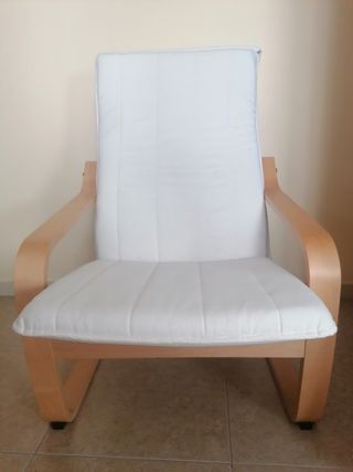 Silla  Mecedora Ikea beige