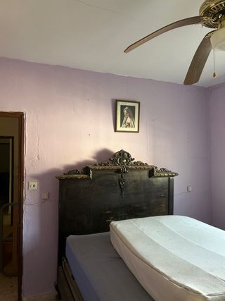 Somier antiguo de madera