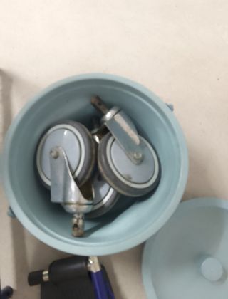 Silla de ruedas con water incorporado