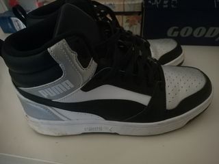 Puma - Scarpe nere e argento