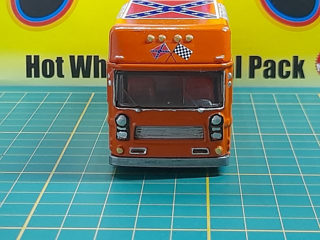 Hot Wheels General Lee + Transporter custom