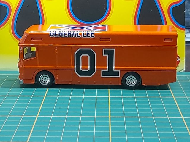 Hot Wheels General Lee + Transporter custom