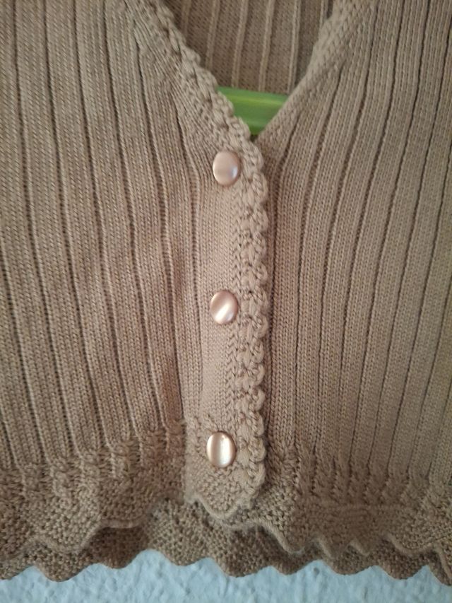 Jersey niña talla 5 - marrón. Marca Granlei.