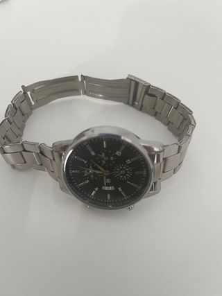 Reloj y Pulsera Plata