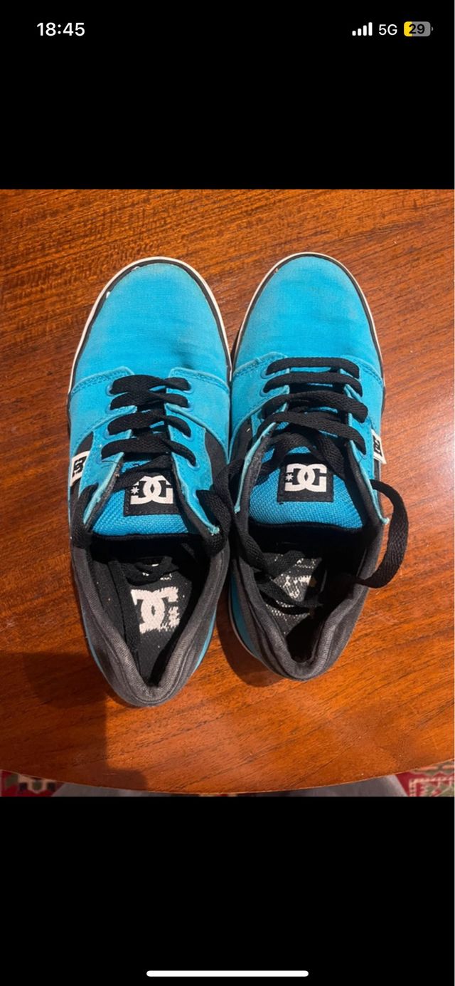 Zapatillas DC azules - Talla 35