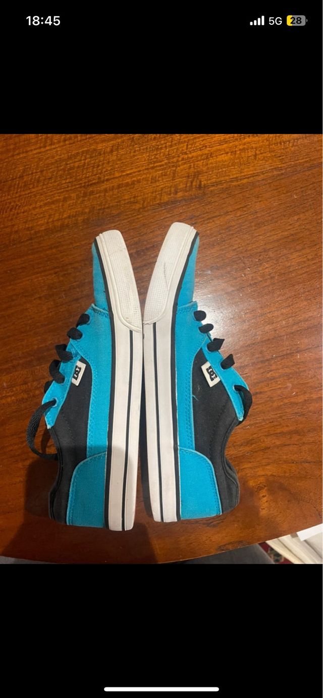 Zapatillas DC azules - Talla 35