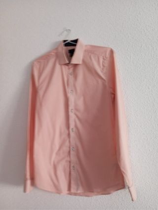Camisa rosa hombre talla S