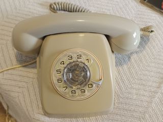 Teléfono antiguo - Beige
