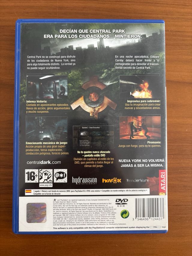 Alone in the Dark - PS2 PAL