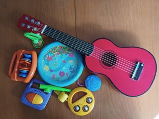 conjunto de juguetes para niños con regalo