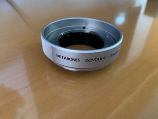 Adaptador Metabones Contax G - Sony E